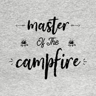 Master Of The Campfire Camper Rv Camping Group T-Shirt